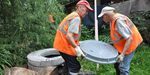 Жители Первореченского района могут сообщить об отсутствующих крышках люков