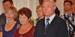 Первореченскую семью Пеньковых торжественно поздравили с Золотой свадьбой