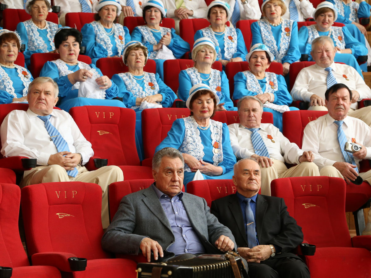 Выступление хора