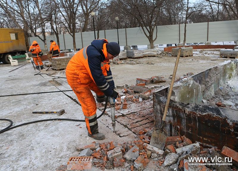 Реконструкция парка Победы