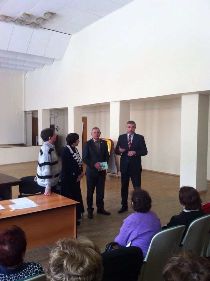 Юрий Корсаков посетил репетицию хора организации "Дети Войны"