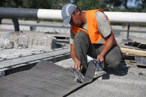 Ремонт дороги