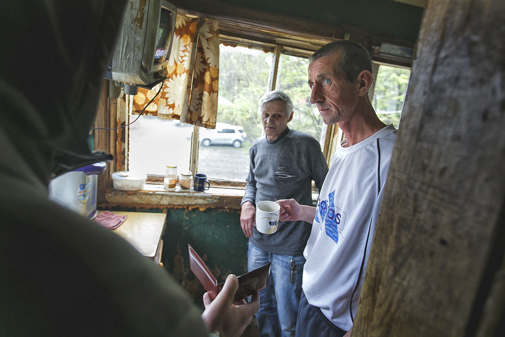О ликвидации стоянки охранники не знали