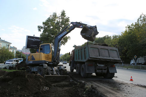 Расширение проезжей части