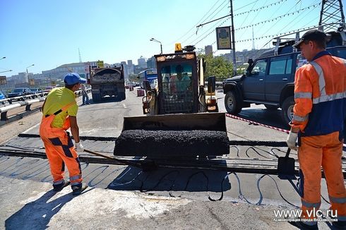 Завершающие работы на путепроводе
