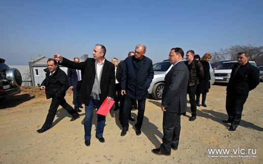 Игорь Пушкарёв посетил стройку