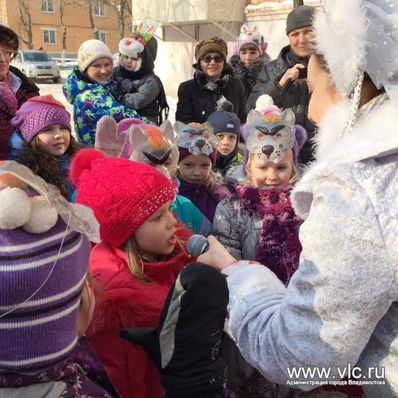 Дети рассказывали стихи