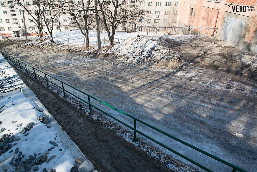 Дорога вся во льду