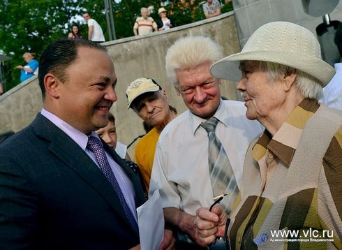 Открытие сквера Веры и надежды