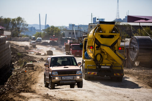 Строительство дороги