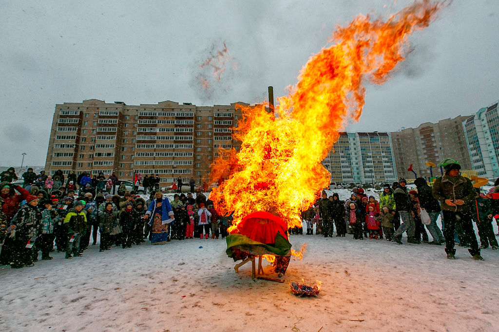 Сжигание чучела