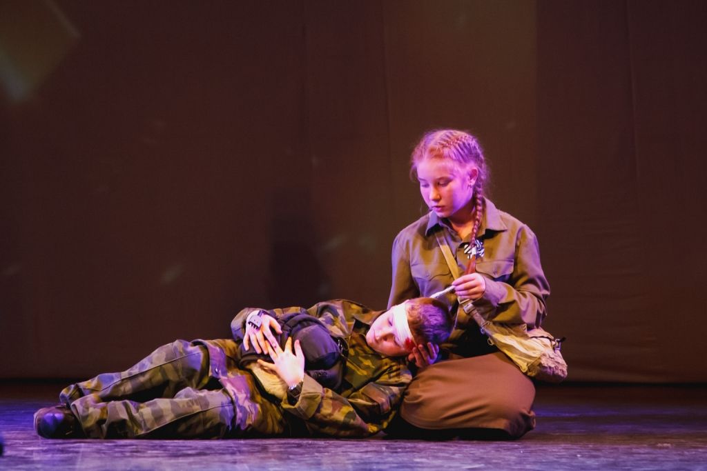 Концерт для ветеранов в ДКЖД