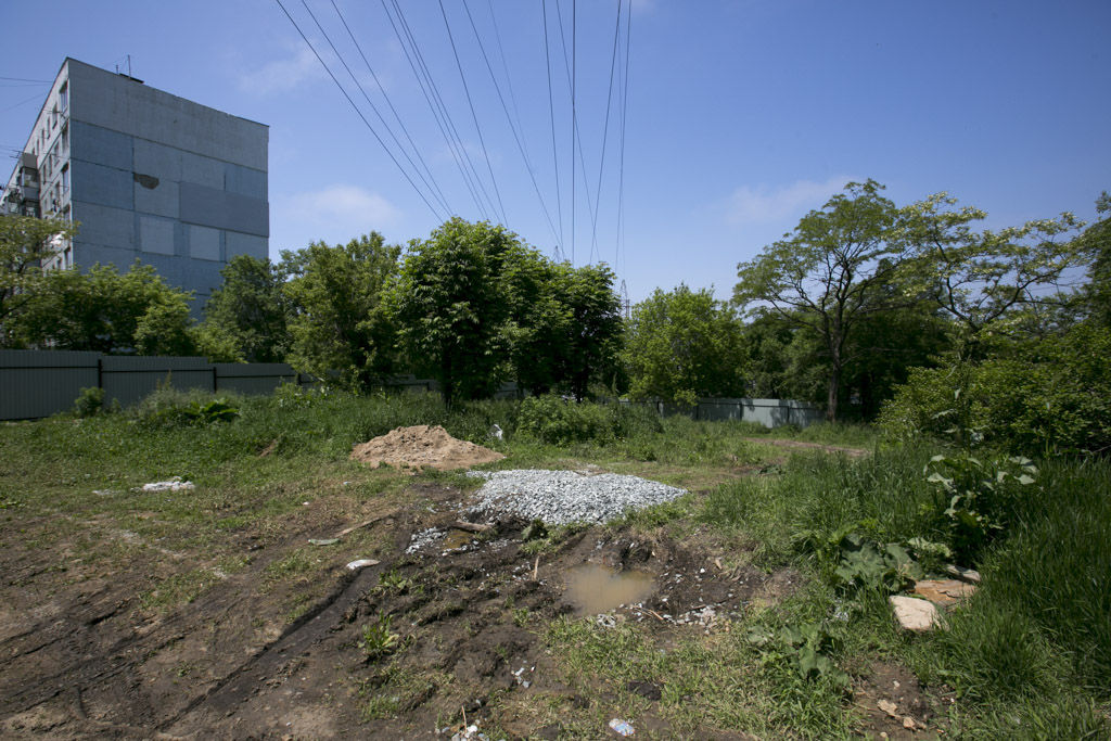 Вместо сквера