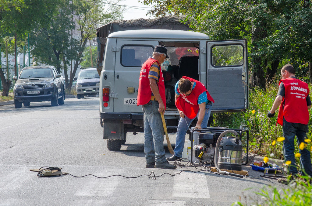 Обновленный пешеходных переход появился на Постышева