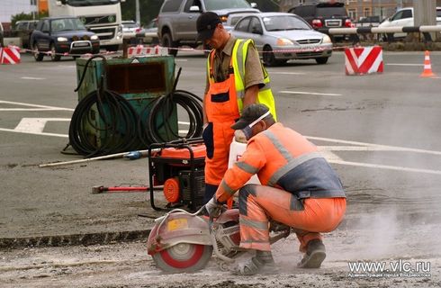 Путепровод ремонтируют