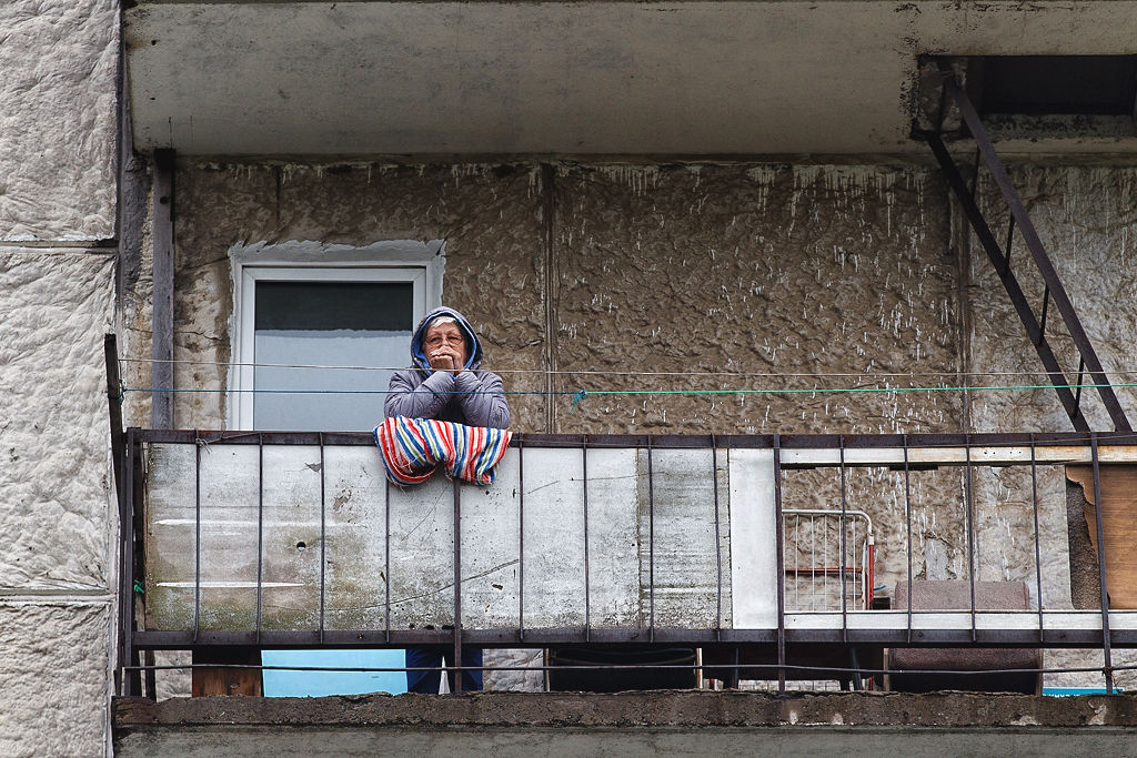 За происходящим наблюдали жители окрестных домов