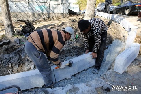 Ремонт пешеходных зон