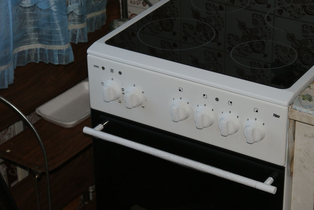 Новая кухонная плита