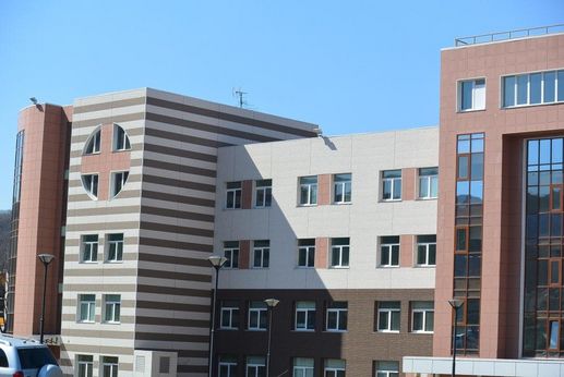 Поликлиника №9 в районе Снеговая Падь