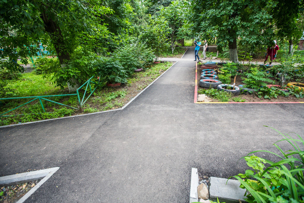 Новые пешеходные дорожки 