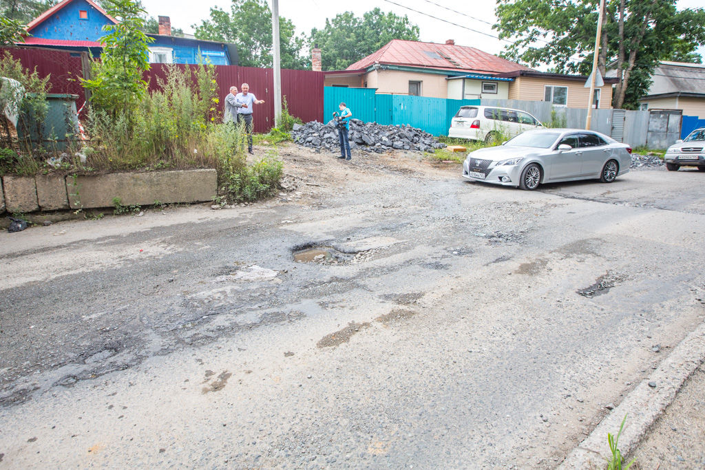 Дорога на Днепропетровской - Героев Варяга