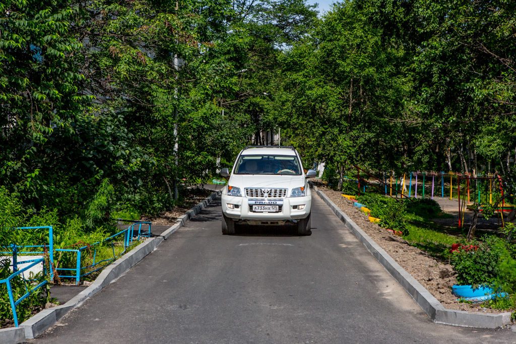 Отремонтирована дорога от дома № 52 на ул. Баляева к дому № 20 по ул. Котельникова