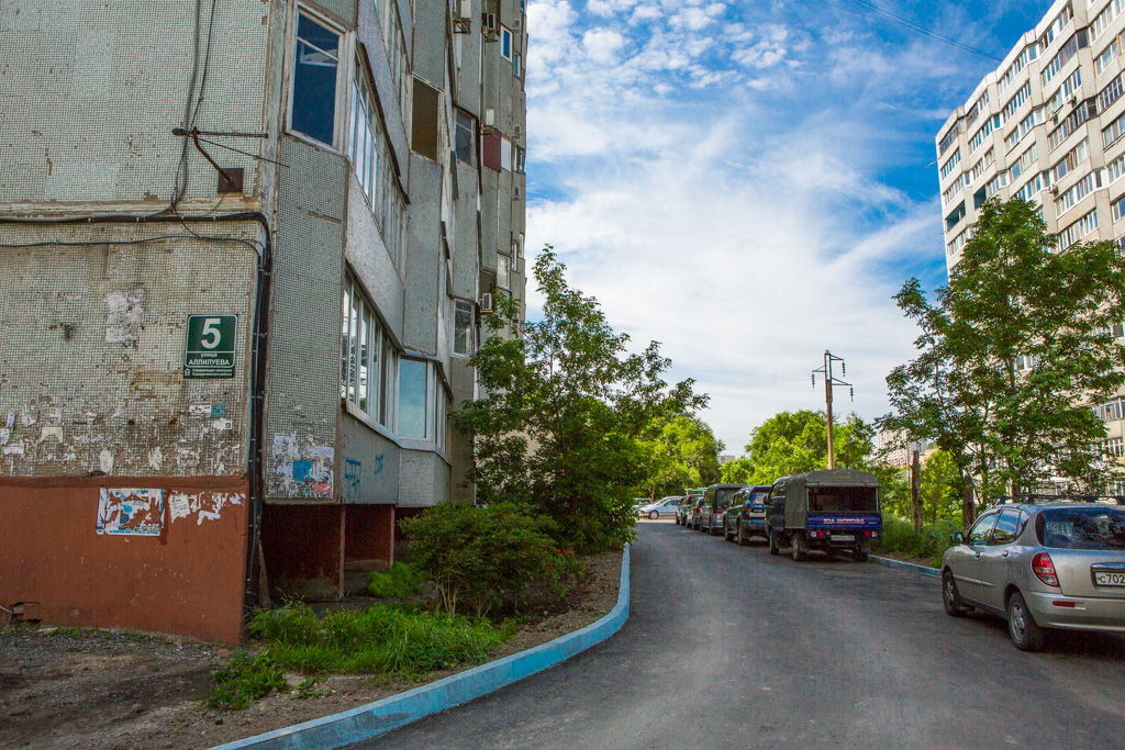 Новая дорога на ул. Аллилуева