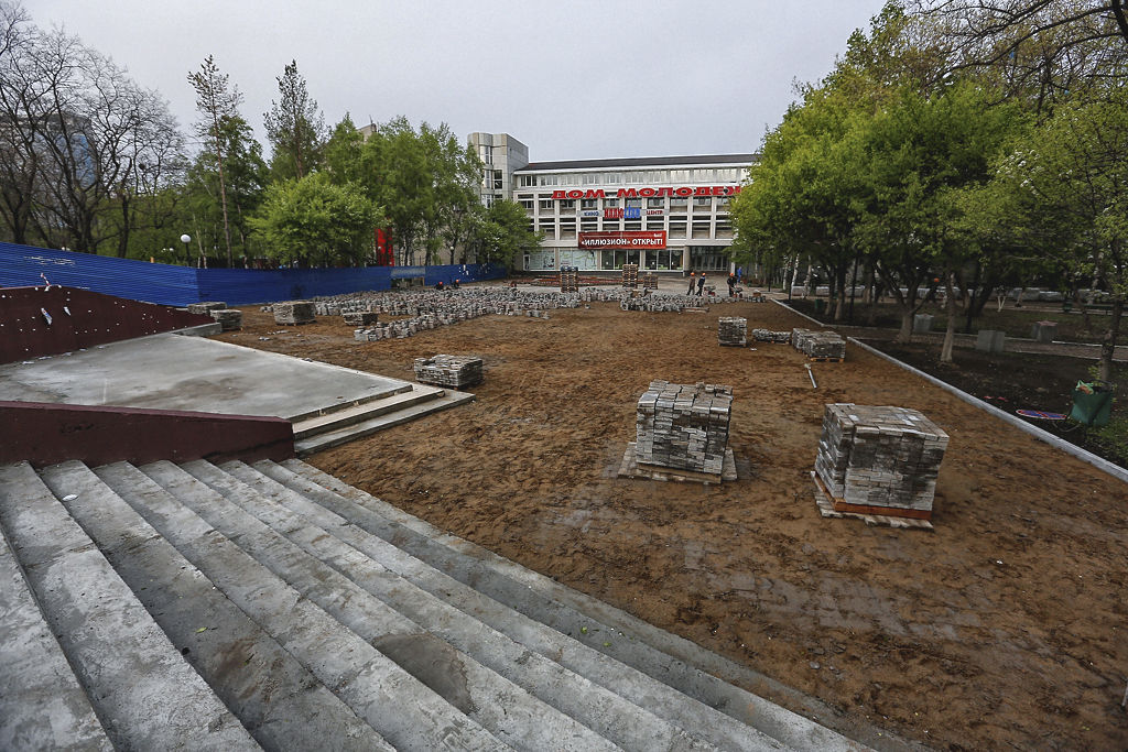 Реконструкция Парка Победы