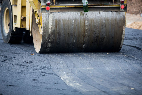 Укладка асфальта