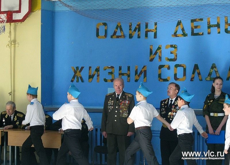 Призовые места в военно-спортивных играх среди школьников заняли ученики первореченских школ