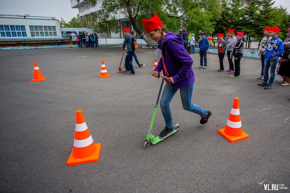ГИБДД провело для детей акцию &laquo;Веселый светофор&raquo;
