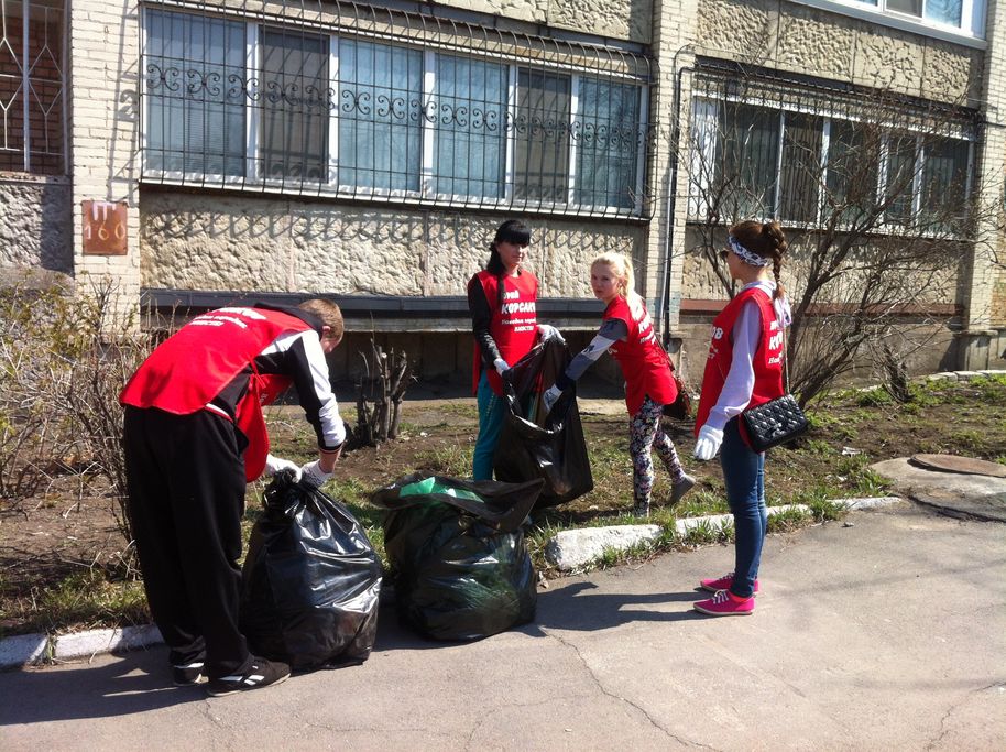 Субботник в Первореченском районе